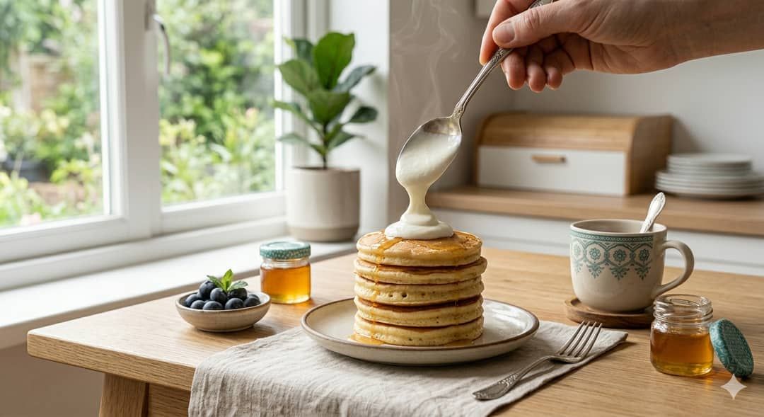 Tortitas Esponjosas de Kéfir